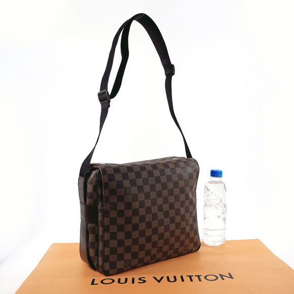 Louis Vuitton Damier Shoulder Brown Bag Naviglio - Picture 1 of 14